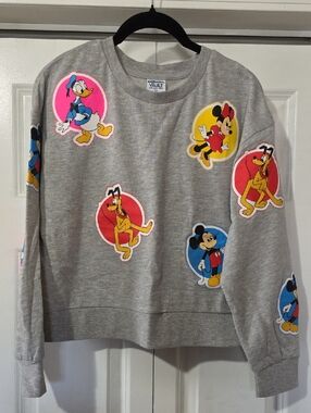 Disney Vault Collection Cropped Sweater Top